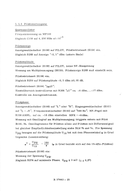 Stereomesscoder Standard Stereocoder MSC-2 230.9314.03/04; Rohde & Schwarz, PTE (ID = 2970365) Ausrüstung