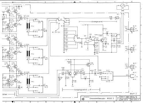 Stereomessdecoder MSDC-2 281.0514; Rohde & Schwarz, PTE (ID = 2286330) Ausrüstung