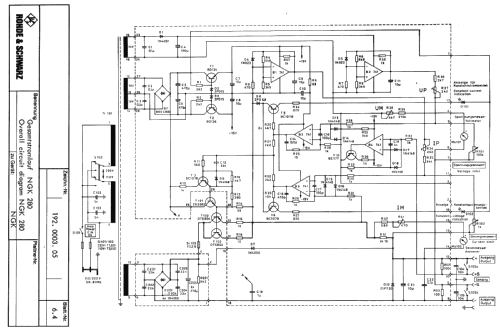 Stromversorgungsgerät DC Power Supply NGK Serie NGK15 / NGK35 / NGK70 / NGK280; Rohde & Schwarz, PTE (ID = 1851822) Power-S