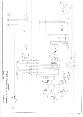 Tonfrequenz-Spektrograph FNA BN48301; Rohde & Schwarz, PTE (ID = 2868307) Equipment