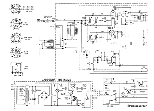 VHF-Feldstärke-Zeiger HUZ BN15012/2; Rohde & Schwarz, PTE (ID = 1746515) Ausrüstung