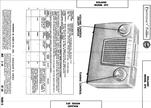 5P2 ; Roland Radio (ID = 978604) Radio