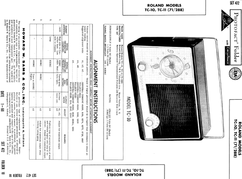 TC-10 ; Roland Radio (ID = 551110) Radio