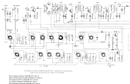 Sailor 66T; SP Radio S.P., (ID = 1412608) Commercial Re