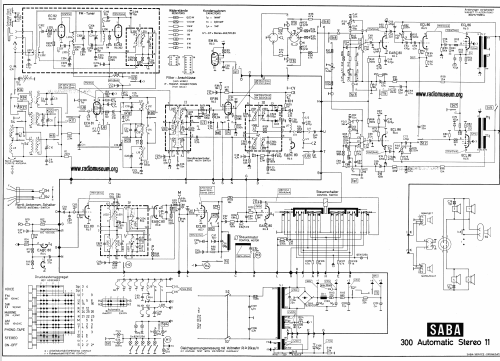 300 Automatic Stereo 11; SABA; Villingen (ID = 22763) Radio