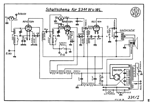 311WL; SABA; Villingen (ID = 37348) Radio