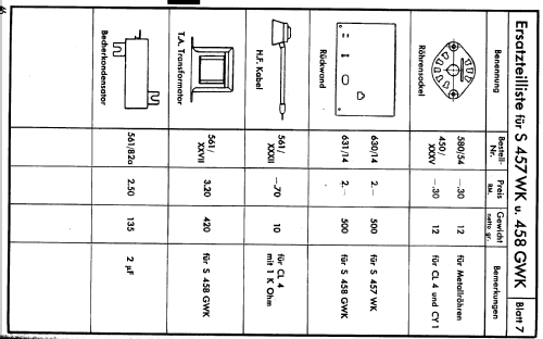 S-457WK 457WK; SABA; Villingen (ID = 355847) Radio