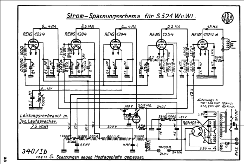 521WL; SABA; Villingen (ID = 37367) Radio