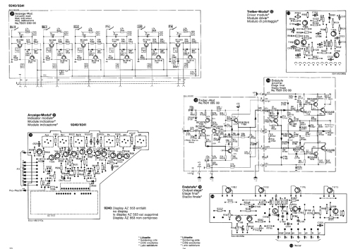 9240S electronic; SABA; Villingen (ID = 1256647) Radio