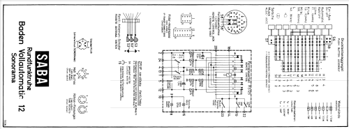 Baden Vollautomatic 12 Sonorama; SABA; Villingen (ID = 1968755) Radio