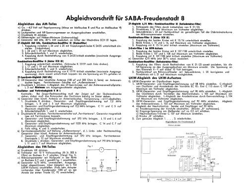 Bodensee 7; SABA; Villingen (ID = 3013971) TV Radio