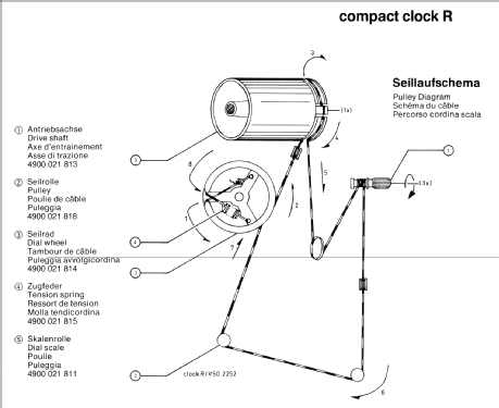 Compact Clock R; SABA; Villingen (ID = 420032) Radio