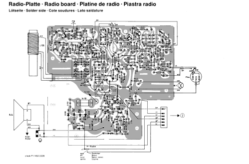 Computer Clock P; SABA; Villingen (ID = 2026838) Radio