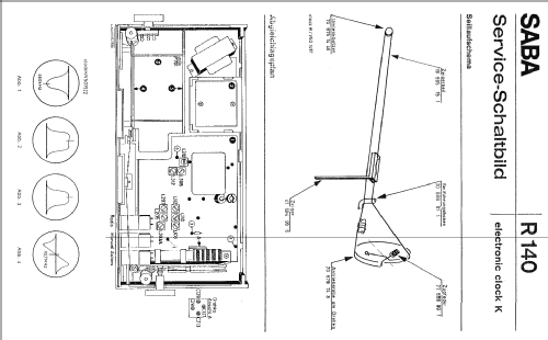 Electronic Clock K; SABA; Villingen (ID = 1927975) Radio