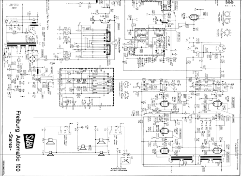 Freiburg Automatic 100-Stereo; SABA; Villingen (ID = 2029676) Radio