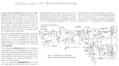 Freiburg-Automatic 3DS; SABA; Villingen (ID = 7241) Radio