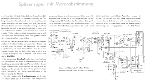 Freiburg-Automatic 3DS; SABA; Villingen (ID = 9740) Radio