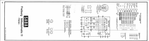 Freiburg Vollautomatic 11-Stereo; SABA; Villingen (ID = 24049) Radio