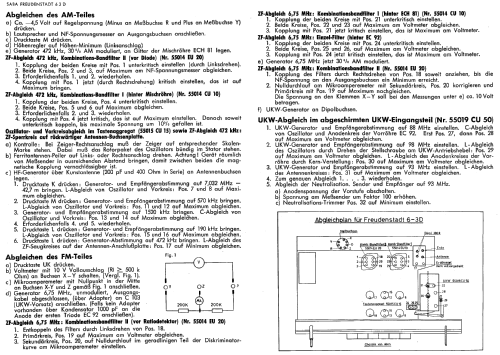 Freudenstadt 6-3D; SABA; Villingen (ID = 10174) Radio