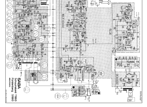 Fürstenberg S199 D electronic; SABA; Villingen (ID = 2618310) Television