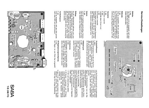 Fürstenberg S240 automatic FG; SABA; Villingen (ID = 2627981) Television