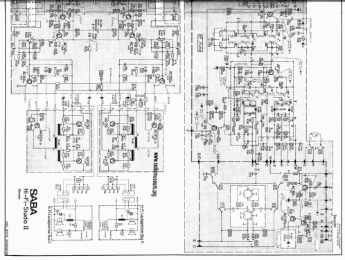 Hi-Fi-Studio II Stereo ; SABA; Villingen (ID = 28792) Radio