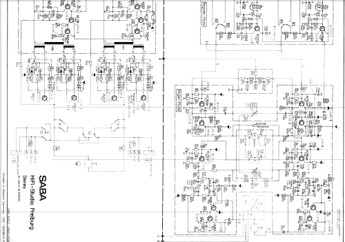 HiFi-Studio Freiburg Stereo Mod. ST-F; SABA; Villingen (ID = 212206) Radio