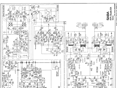 HiFi-Studio IIA Stereo ; SABA; Villingen (ID = 1911591) Radio