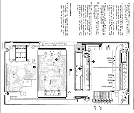 Hifi-Studio-Kombination 8740L; SABA; Villingen (ID = 454881) Radio