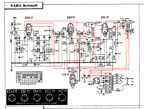 Kristall W; SABA; Villingen (ID = 2650313) Radio