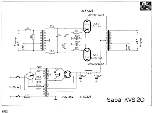 KVS20; SABA; Villingen (ID = 1800455) Verst/Mix