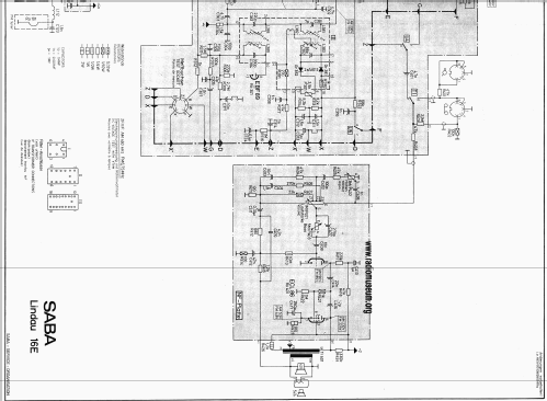 Lindau 16E Mod. LI-E; SABA; Villingen (ID = 26075) Radio