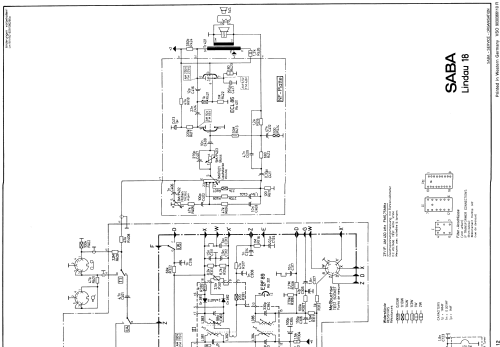 Lindau 18 Mod. LI-18; SABA; Villingen (ID = 2027247) Radio