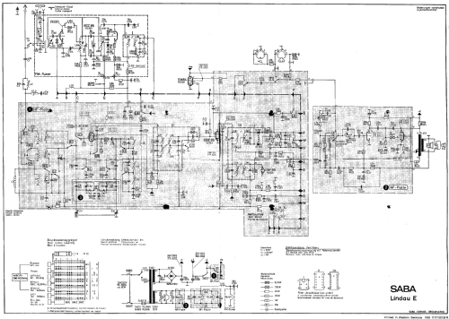 Lindau E Mod. LI-E; SABA; Villingen (ID = 1284236) Radio