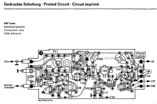 Mainau F ; SABA; Villingen (ID = 62344) Radio