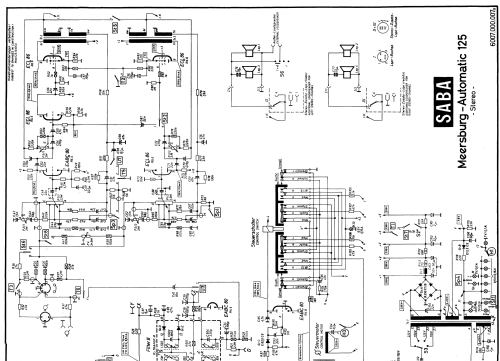 Meersburg Automatic 125 Stereo; SABA; Villingen (ID = 1909581) Radio