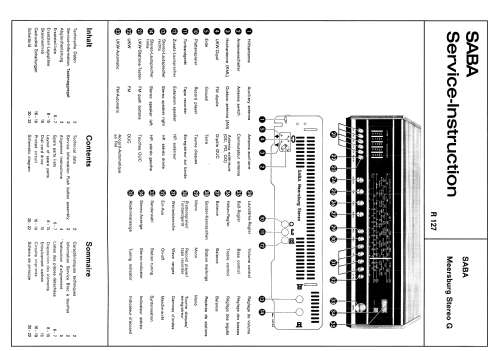 Meersburg Stereo G Mod. ME-G; SABA; Villingen (ID = 2003524) Radio