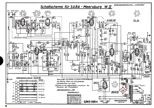 Meersburg W II ; SABA; Villingen (ID = 2406432) Radio