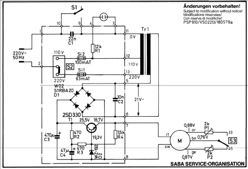 PSP910; SABA; Villingen (ID = 548193) R-Player