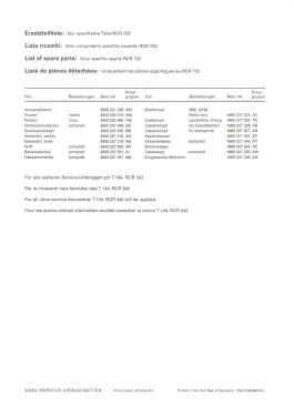 Radiorecorder RCR 723 automatic; SABA; Villingen (ID = 2841779) Radio