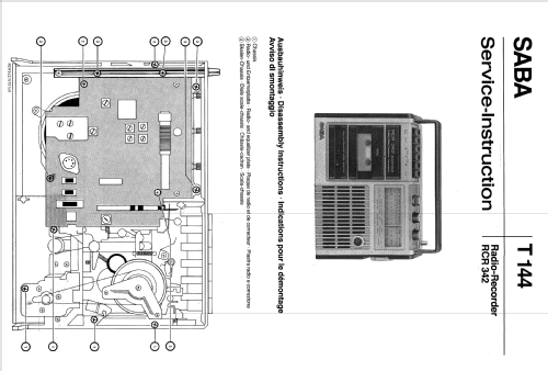 RCR342; SABA; Villingen (ID = 2038973) Radio