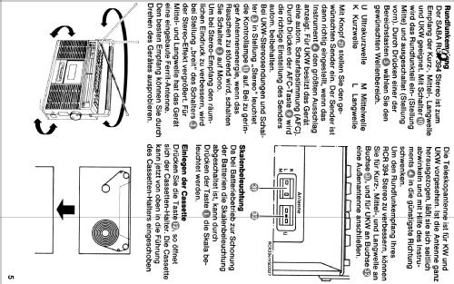 RCR394 Stereo; SABA; Villingen (ID = 1141798) Radio