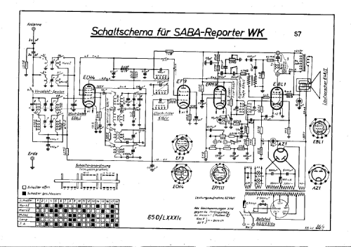 Reporter WK; SABA; Villingen (ID = 30571) Radio