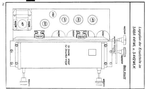 S 441WL; SABA; Villingen (ID = 2245009) Radio