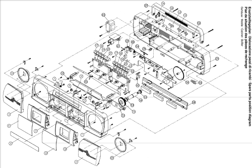 Saba Dynamic sound expander - dsx RCR575; SABA; Villingen (ID = 2041427) Radio