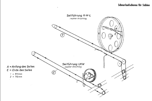 Sabine 55070 - 3000a; SABA; Villingen (ID = 12994) Radio