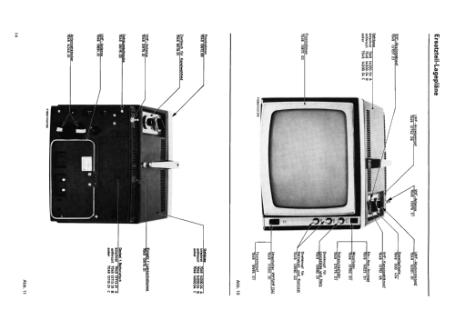 Schauinsland P128G; SABA; Villingen (ID = 2621506) Television