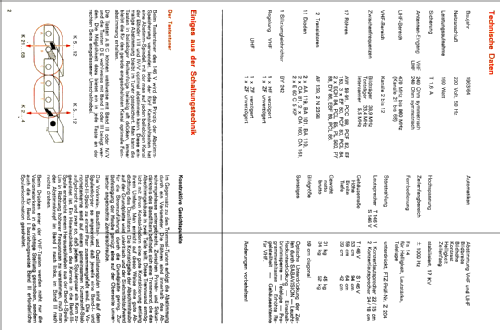 Schauinsland T146V Vollautomatic; SABA; Villingen (ID = 2092643) Television