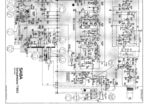 Schauinsland T193 D electronic; SABA; Villingen (ID = 2618105) Télévision