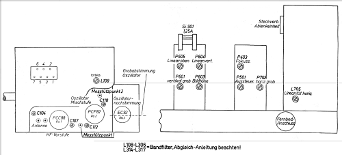 Schauinsland T804; SABA; Villingen (ID = 769710) Televisore
